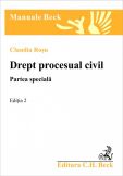 Drept procesual civil. Partea speciala. Editia 2