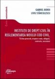 Institutii de drept civil in reglementarea noului Cod civil