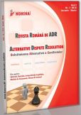 Revista Romana de ADR nr. 1/2012