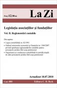 Legislatia asociatiilor si fundatiilor. Volumul II. Reglementari contabile (actualizat la 10.07.2010)
