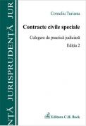Contracte civile speciale. Culegere de practica judiciara