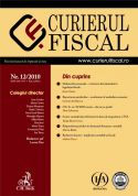 Curierul fiscal, Nr. 12/2010