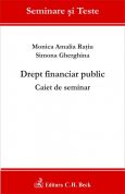 Drept financiar public. Caiet de seminar