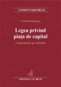 Legea privind piata de capital. Comentariu pe articole