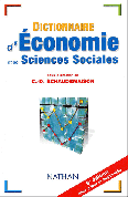 Dictionnaire d`Economie et de Sciences Sociales (5ème édition)- sous la direction de C.-D. Echaudemaison