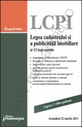 Legea cadastrului si a publicitatii imobiliare | Actualizare: 22 Martie 2013